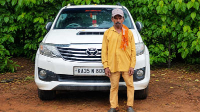 This sanitation worker from Karnataka shows up to work in a fortuner: How Sesappanna went from Rs 50 a day to a life of hard-earned success