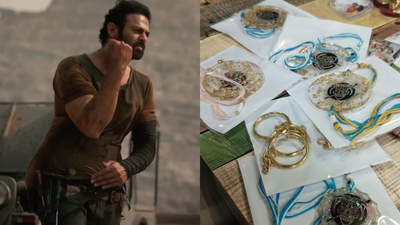 Prabhas’ ‘Salaar Part 1: Ceasefire' KHANSAAR seal finds new life as special rakhis this Raksha Bandhan - Find out