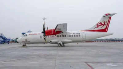 Alliance Air flight from Delhi suffers tyre burst while landing in Bilaspur, passengers evacuated