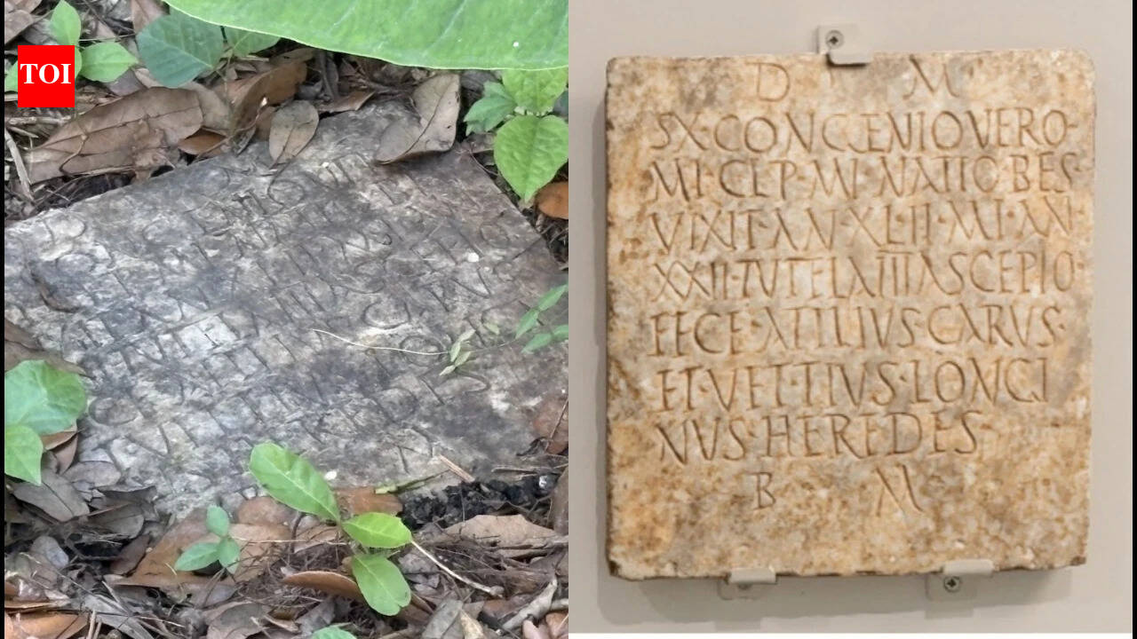 New Orleans couple find 1,900-year-old Roman gravestone in backyard