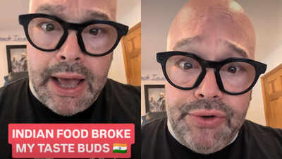 Watch: US YouTuber says Indian food has ‘ruined’ other cuisines for him and pani puri changed his life