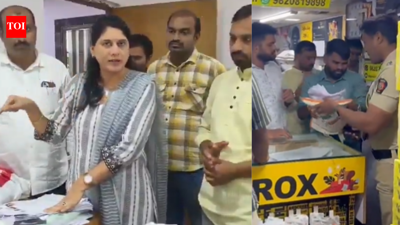 3,400 SIR forms found at Navi Mumbai photocopy shop; 5 BLOs suspended as Sena (UBT)-BJP clash | Thane News