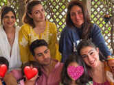 Kareena Kapoor Khan joins Saif Ali Khan, Sara Ali Khan, Soha Ali Khan during the Pataudi Rakhi celebration; view pictures