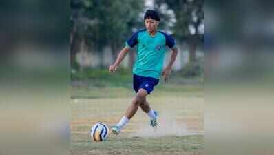 Rajasthan United Residential Academy football player Pradunna Changmai selected for India Under-15 camp