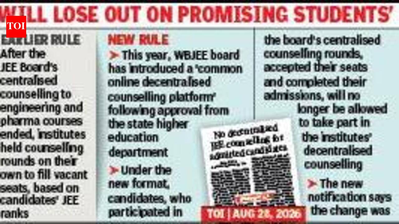 JEE decision against law of natural justice: Universities, students & parents