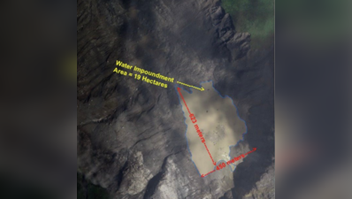 2 new water bodies emerge near avalanche zone, NRSC calls for close watch
