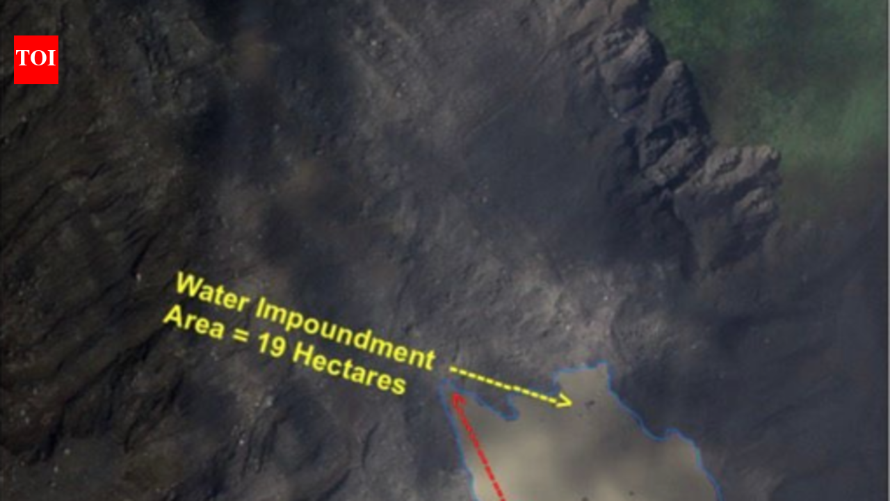 2 new water bodies emerge near avalanche zone, NRSC calls for close watch