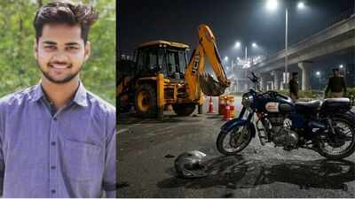 TCS techie on way home dies after reversing JCB rams his bike in Gurgaon
