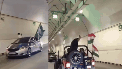 Cars, stunts and more: 14 vehicles booked for dangerous driving in Mumbai tunnel during Eid procession