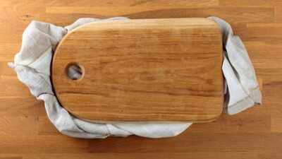 Put a towel under your cutting board: The tiny kitchen trick that makes chopping safer