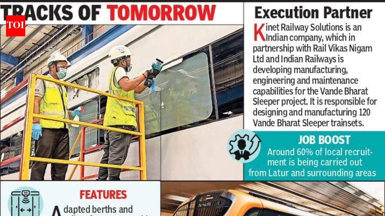 Latur Becomes Key Hub for Vande Bharat Sleeper Trains