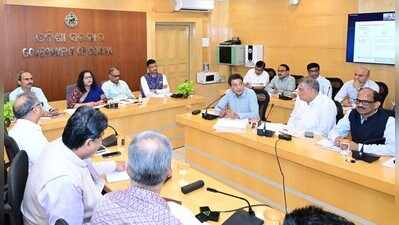CS reviews Nalco, Adani mega projects; pushes for faster execution