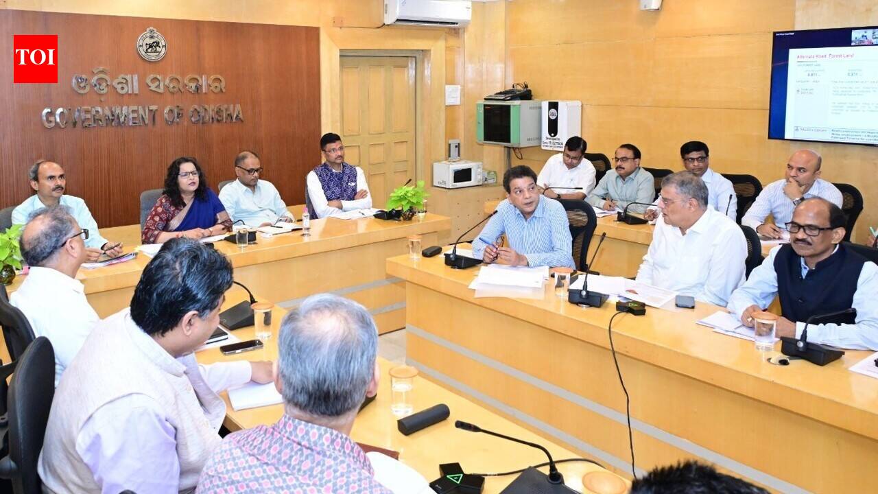 CS reviews Nalco, Adani mega projects; pushes for faster execution