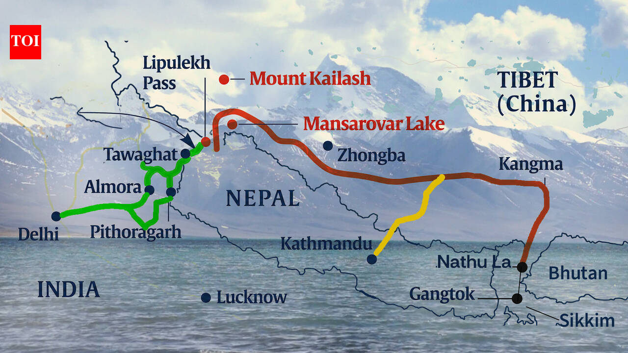 Risks On Nepal Kailash Route: Explainer tracks per