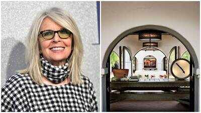 Diane Keaton’s former Beverly Hills home, the 8,434-square-foot Spanish Colonial estate, gets contingent offer after $6.5 million price cut from $25 million to $18.5 million