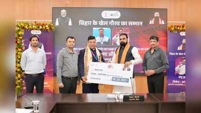 Samrat honours Bihar’s Commonwealth Games medal winners