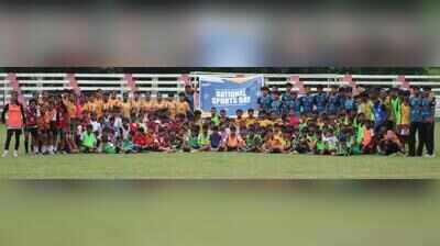 Zinc Football Academy brings together over 100 academy trainees and rural community youth to celebrate National Sports Day