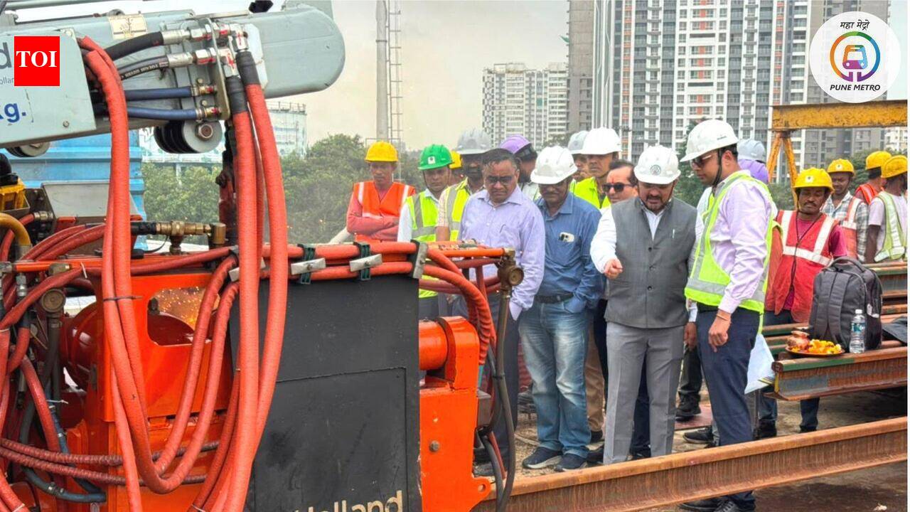 Maha Metro fast-tracks PCMC-Nigdi extension; track laying and electrical works begin