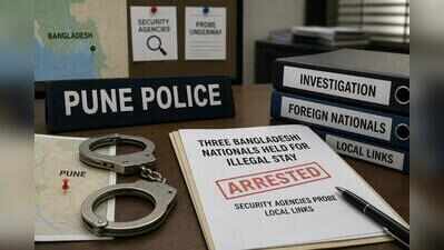 Three Bangladeshi nationals held in Pune for illegal stay; security agencies probe local links