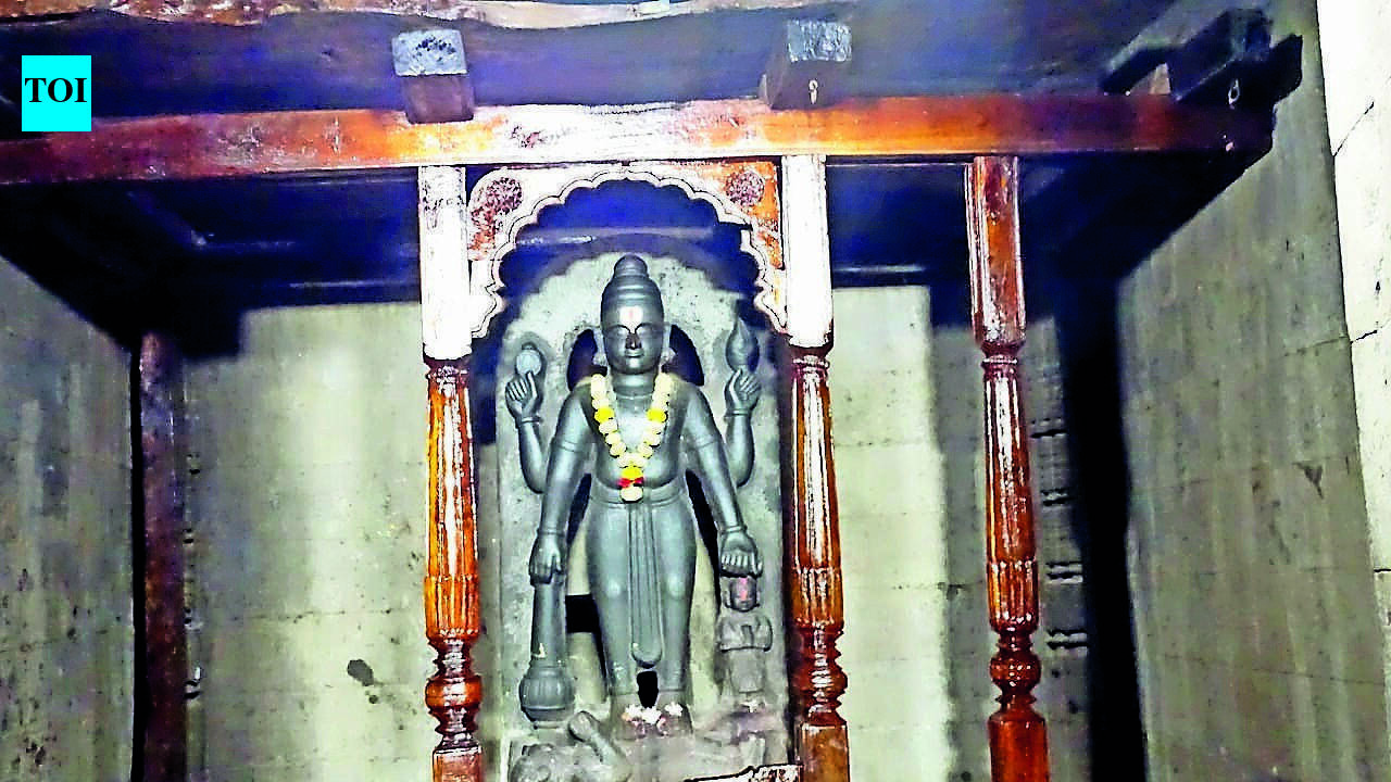 CityVishnu idol, Persian Sun god in Lonar’s spirel