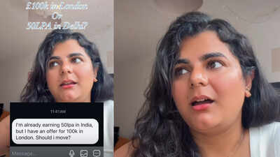 ‘Delhi offers comfort, London offers air quality’: Rs 1.2 crore in London or Rs 50 lakh in Delhi? Indian woman reveals her choice