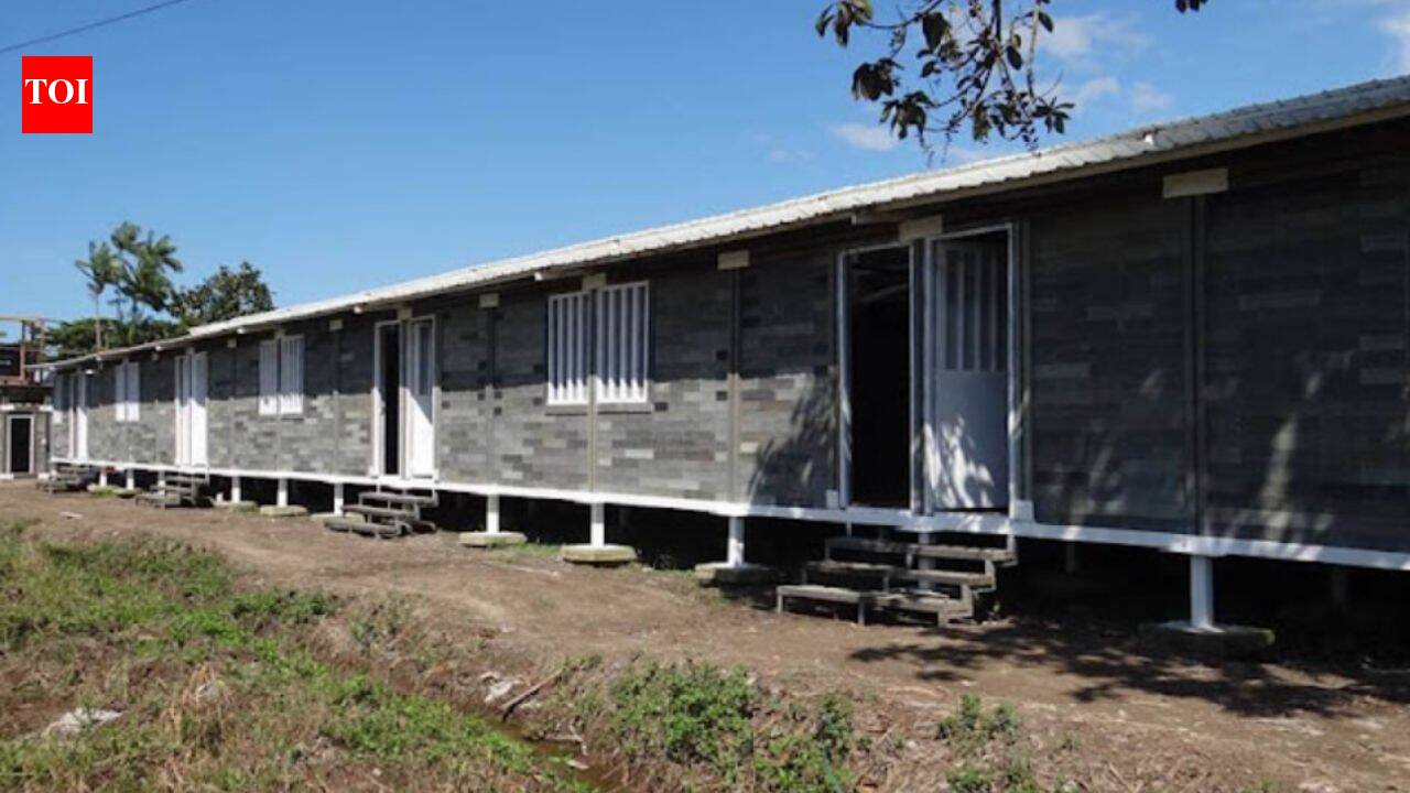 A Colombian man struggling to build his own home created Lego-like bricks from recycled plastic