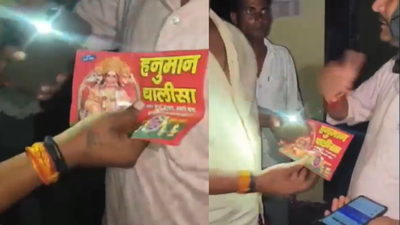 ‘Hanuman Chalisa ki kasam’:  Gonda villagers confront power official over power cuts