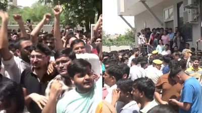 NEET PG 2026: Server glitch disrupts exam at Jaipur centre, candidates protest