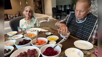Sohail Khan enjoys 'blissed breakfast' with Salim Khan and Salma Khan; shares family moment; calls mother 'the strongest'