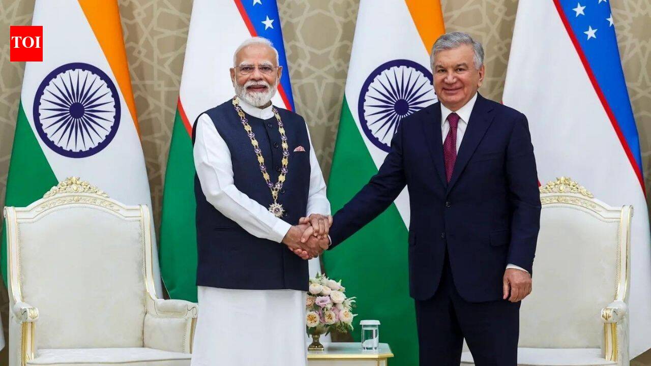 'Uzbekistan is at heart of Central Asia': PM Modi 