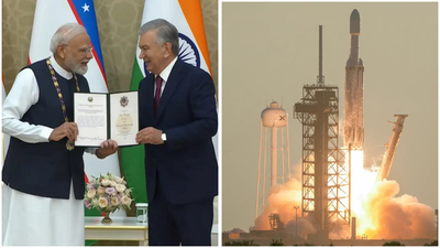 Evening news wrap: India, Uzbekistan elevate ties to Comprehensive Strategic Partnership; Nasa's Roman Space Telescope launches to explore dark universe & more