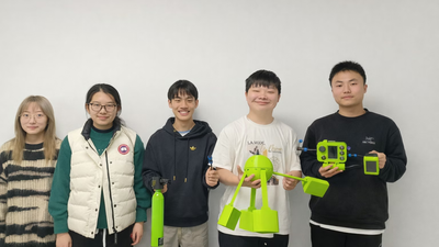 Meet Hao Ting Lyu, Qing Ying Cao, Bai Xuan Ye, Yuanhao Zhang and Jia An Pan, Chinese students who built a low-cost underwater messaging system for divers