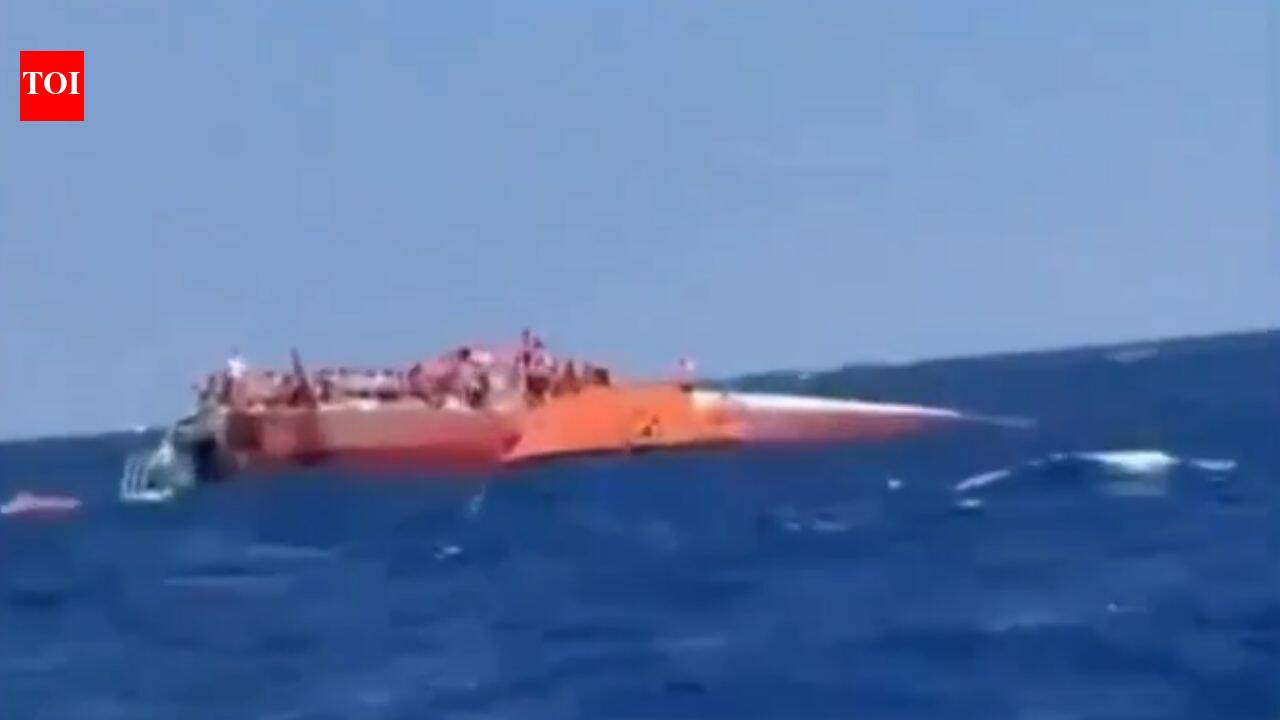 Ferry carrying nearly 270 capsizes off northern Cyprus; 7 dead, 24 missing