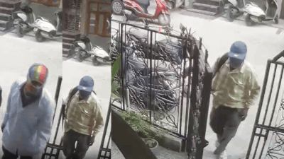 3 masked men rob Congress leader Alka Lamba's father's home in Delhi; CCTV video emerges