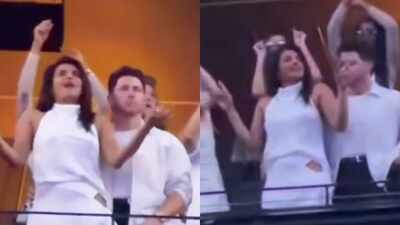 Priyanka Chopra, Nick Jonas attend Backstreet Boys concert in Las Vegas, groove to 'I Want It That Way', VIDEOS go viral
