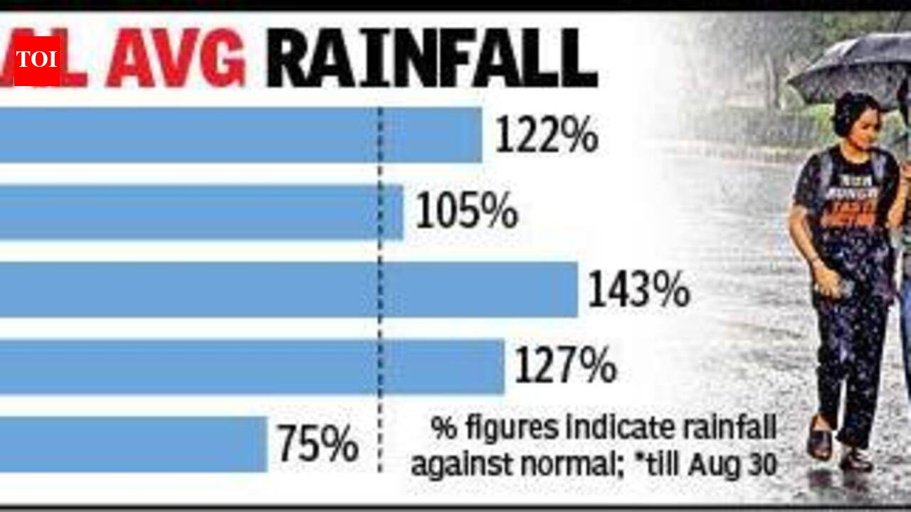 Monsoon’s dry run: One-Third of Guj dists stare at 50% rain deficit