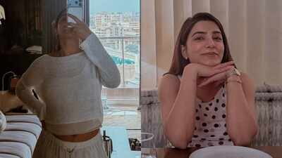 Samantha Ruth Prabhu reacts as fan suggests the name 'Samraj' for her first baby with husband Raj Nidimoru: 'A tad full of ourselves'