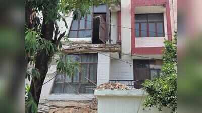 Balconies collapse across 3 floors in Gurgaon, house owner, contractor injured