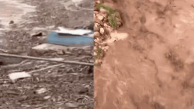 Watch: Grand Canyon flash flood sends bunkhouse, boulders rushing downstream; at least 20 missing