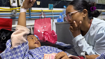 8-year-old Nepal boy climbed trees to survive deadly floods; mother feared she had lost both sons