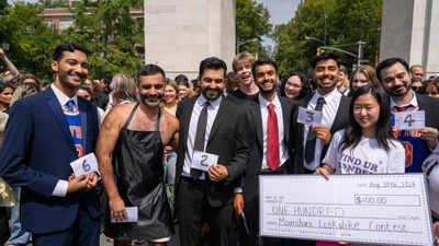 Watch: Zohran Mamdani look-alike contest draws hundreds in New York