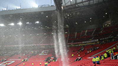 Manchester United supporters left baffled as Old Trafford roof STILL leaks despite whopping $200M+ summer spending