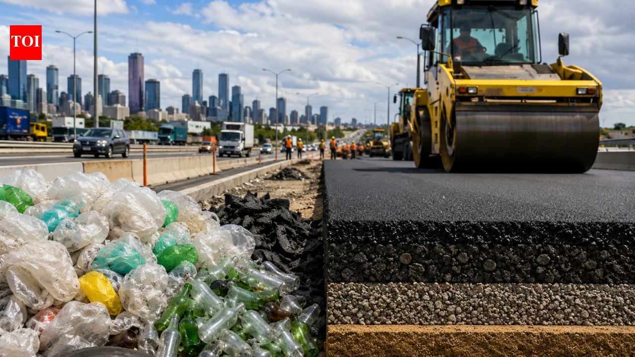 Melbourne's M80 became Victoria's first major road with recycled content in every pavement layer