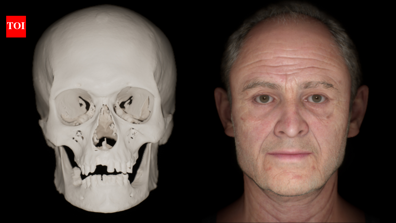 Scientists reconstruct face of 'Conquest Man,' skeleton from 1079 burial