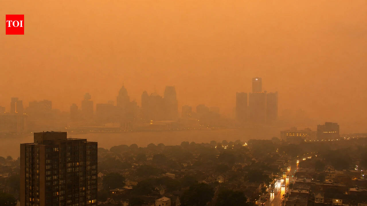Michigan's AQI hit 616 as Ontario wildfire smoke crossed into the US