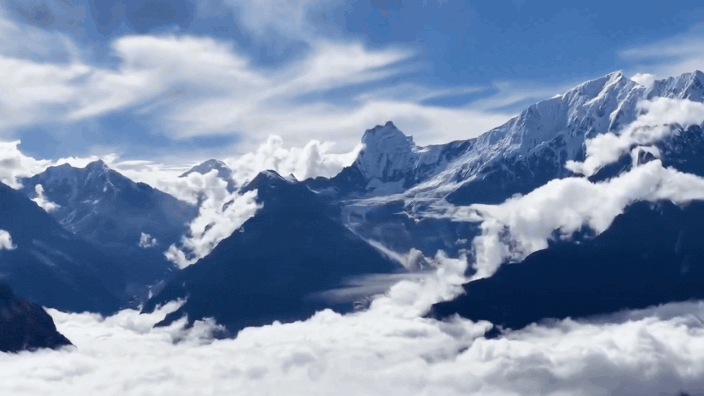 Watch: Drone accidentally captures catastrophic avalanche on Mount Langtang in Nepal