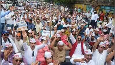 Teachers protest compulsory TET requirement for pre-RTE appointees