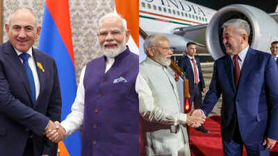 Ahead of SCO, PM holds talks with Kyrgyz president, PM of Armenia