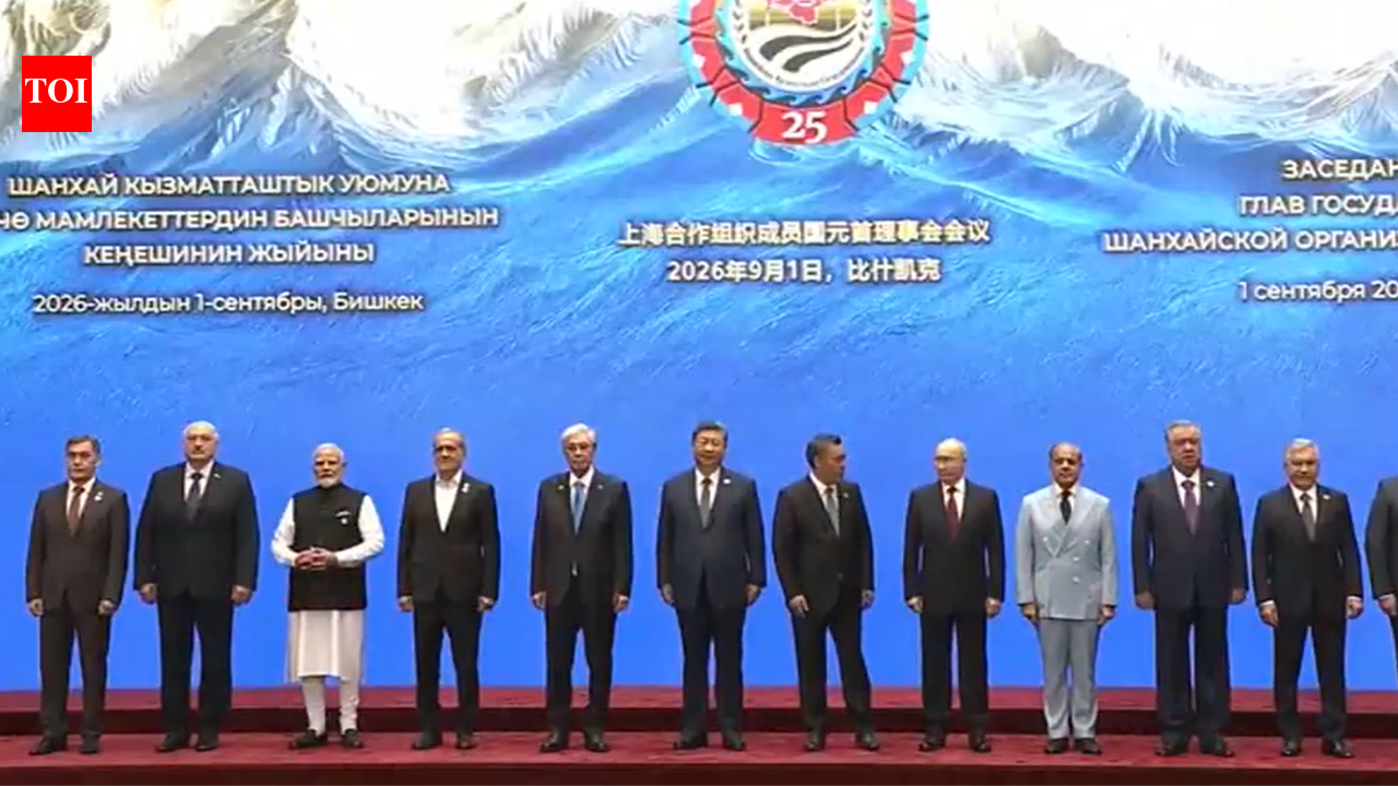Modi, Xi, Putin meet at SCO Summit in Bishkek