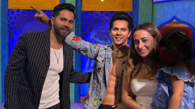 Varun Dhawan shares RARE family moments posing with his wax statue alongside Natasha Dalal and daughter Lara from Singapore vacation: 'Core memory unlocked'